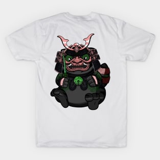 Samurai Cute Fat Cat T-Shirt